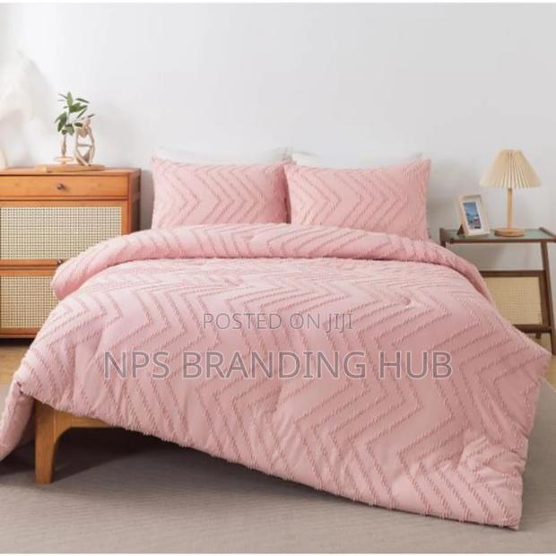 3pc Tufted Wave Duvet Cover Set Size:6*6/6*7 S.K - thumbnail 11
