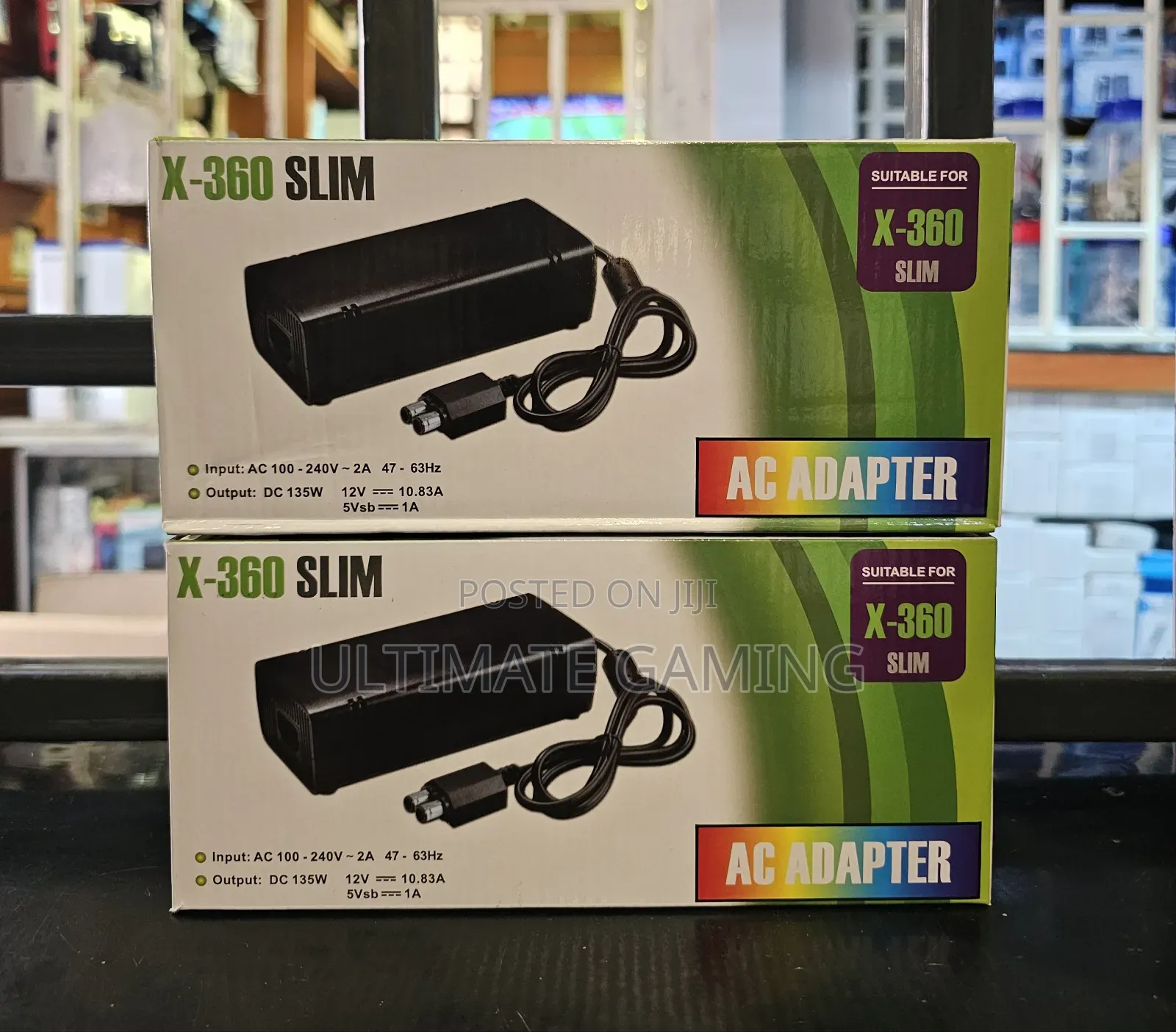 Xbox 360 Slim Power Supply Brick 2-Pin