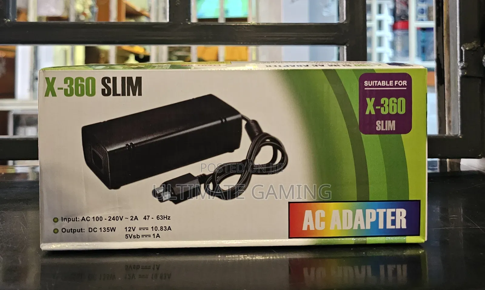 Xbox 360 Slim Power Supply Brick 2-Pin