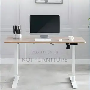 Office Desk; 1.2m Electric Ergonomic Writing Stand Desk