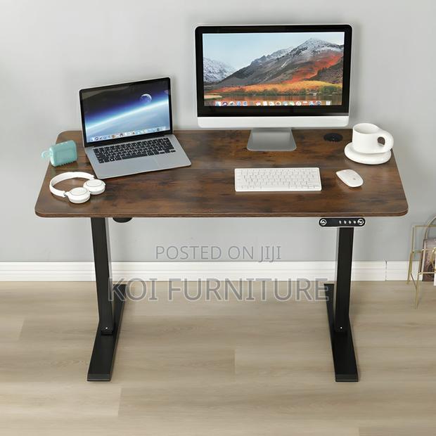 Office Desk; 1.2m Electric Ergonomic Writing Stand Desk - thumbnail 5