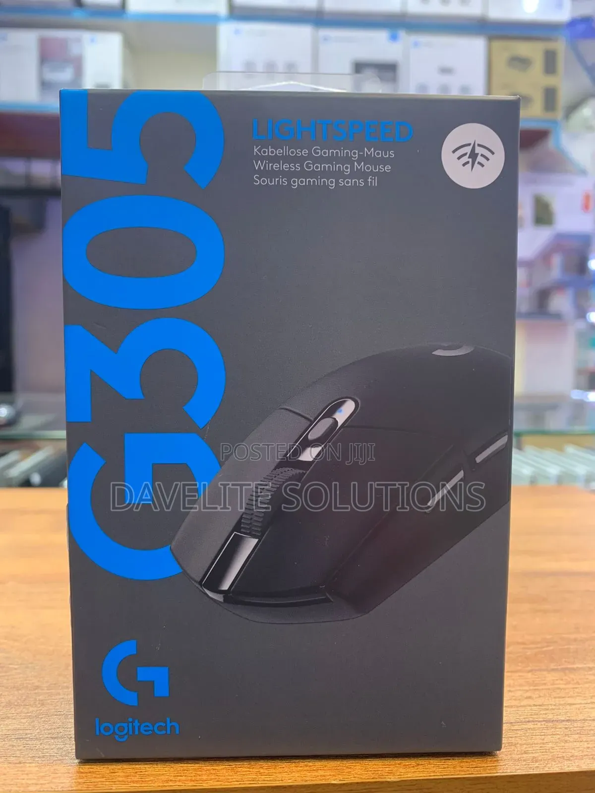 Logitech G305 Lightspeed Wireless Gaming Mouse – Black