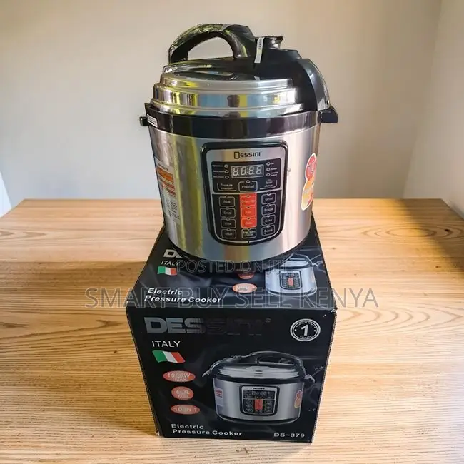 Digital Control Cooking System Dessini 6l Electric Pressure Cooker