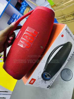 Red JBL Boombox 3 Speaker
