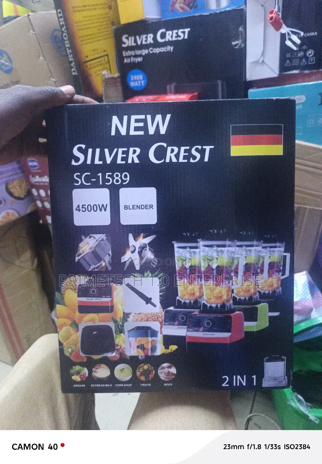 Silver Crest Blender-4.5kw -Strong Blender