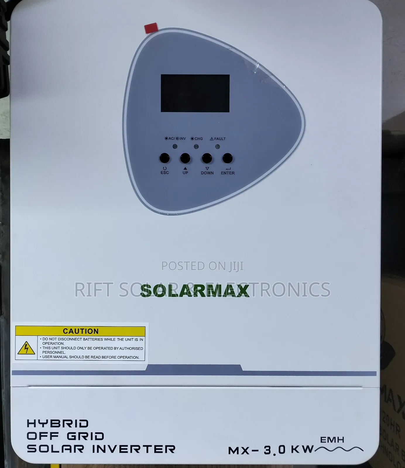Solarmax 3.0kva -24v (3000w) 500vdc Hybrid Inverter