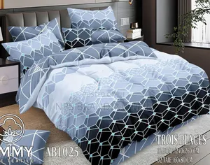 6pc Flowered Double Sided Cotton Duvet Covers Size : 6*6/6*7 S.K
