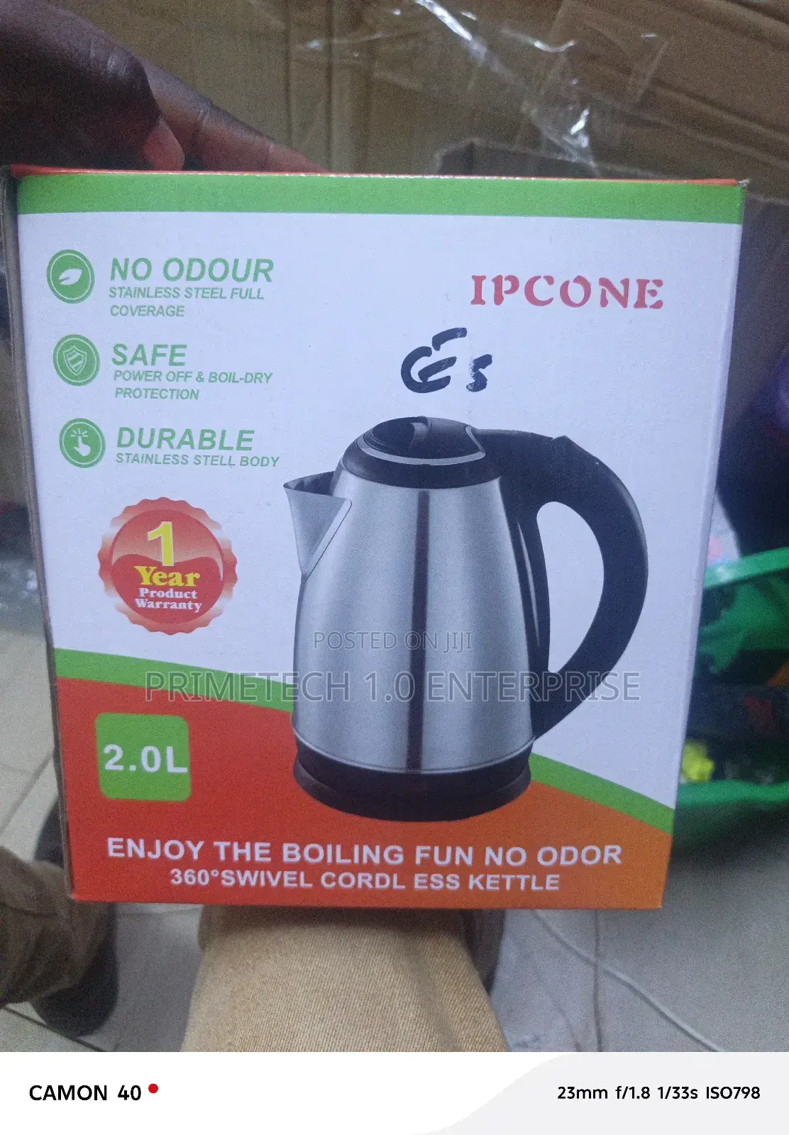 Stainless Steel Electric Water Kettle
