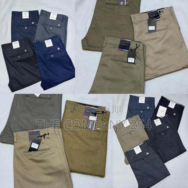 Quality Casual Men Official Khaki Plain Trouser - thumbnail 2