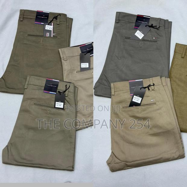 Quality Casual Men Official Khaki Plain Trouser - thumbnail 3