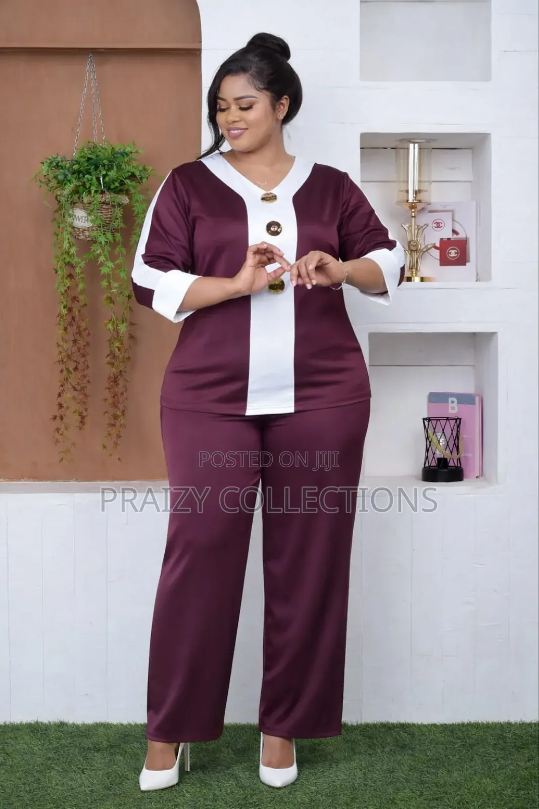 Ladies' 2pc Silk Set/Loungewear