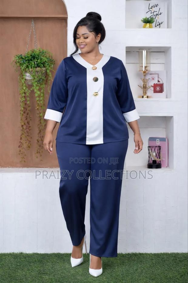Ladies' 2pc Silk Set/Loungewear - thumbnail 2