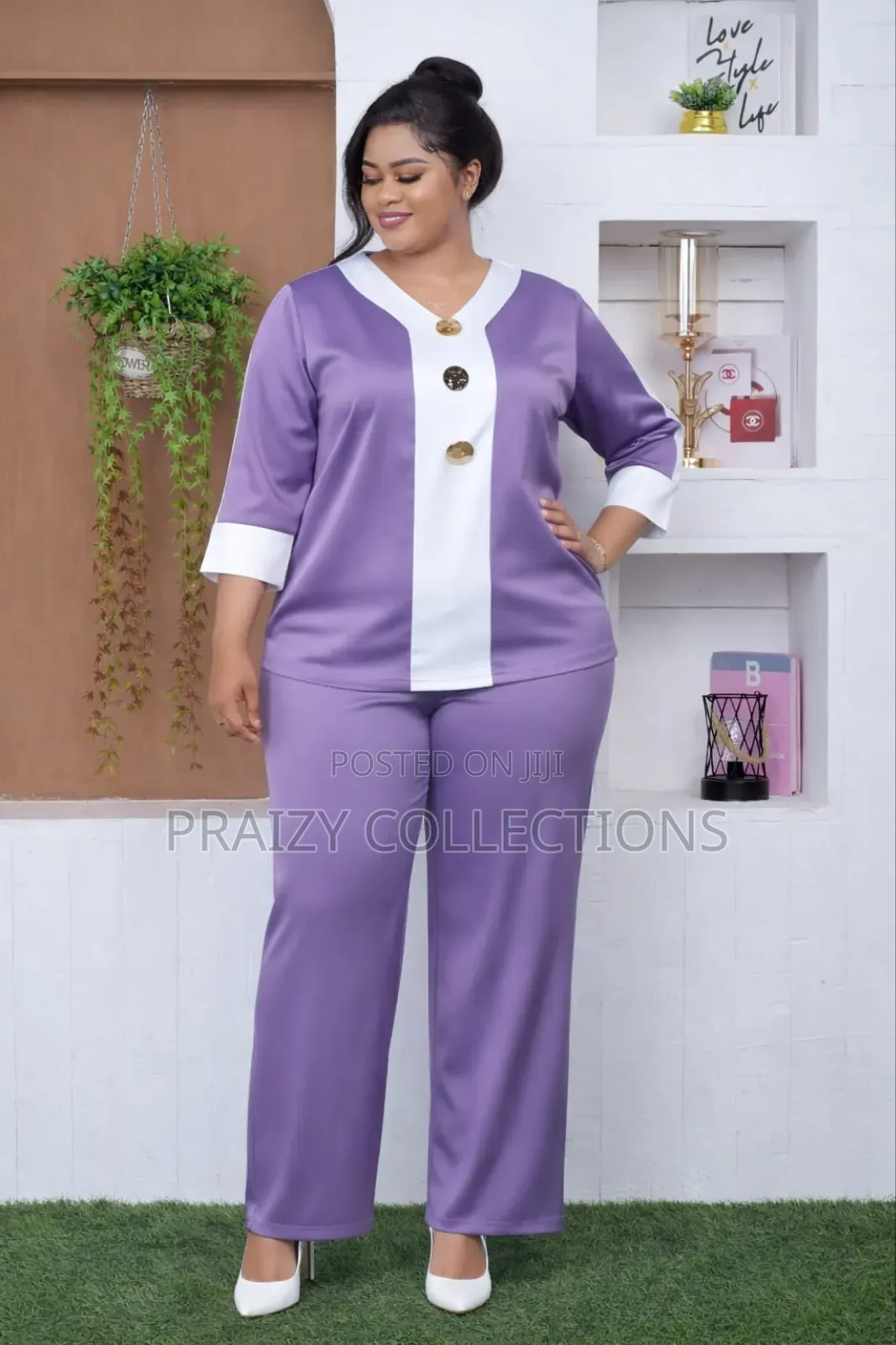 Ladies' 2pc Silk Set/Loungewear