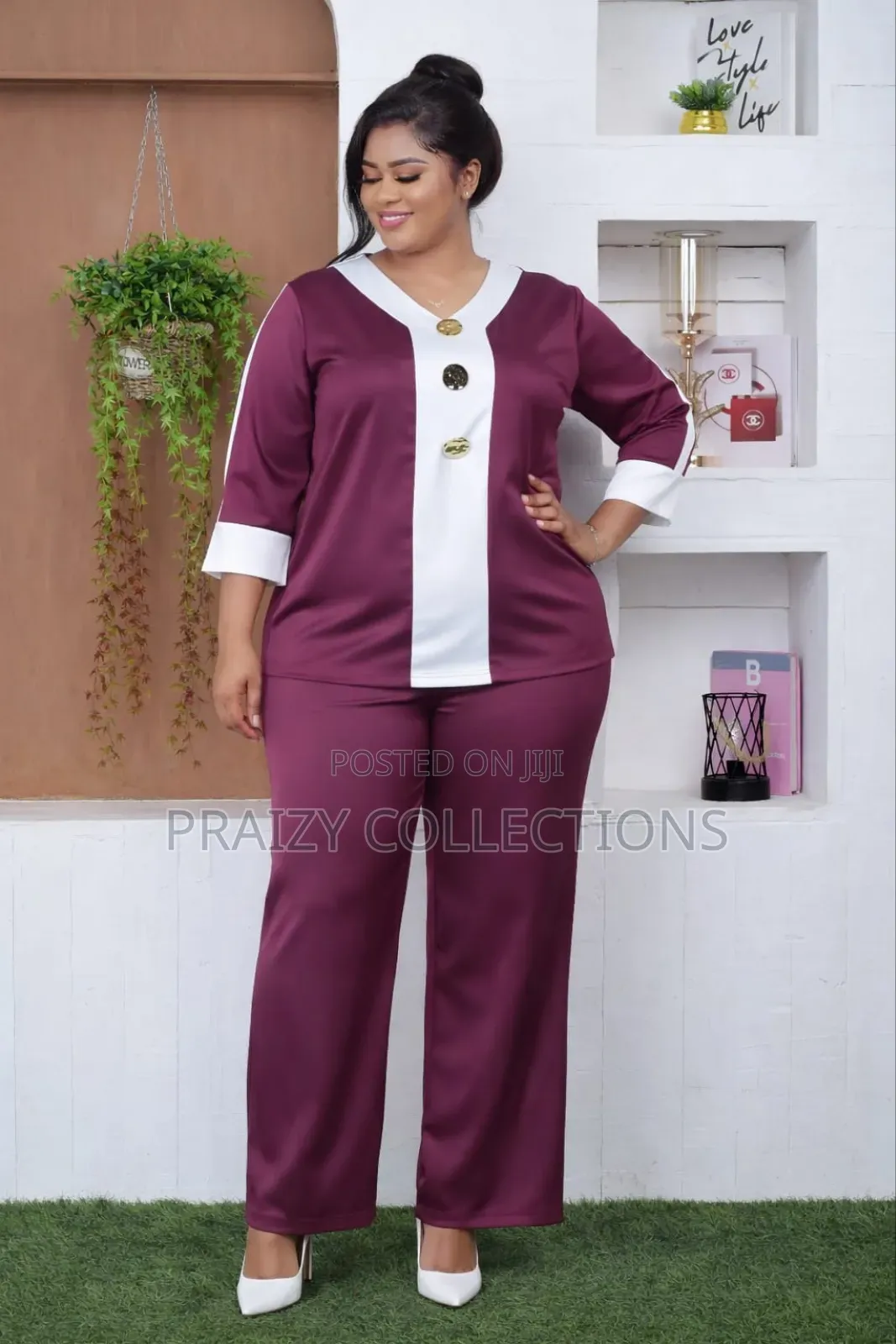 Ladies' 2pc Silk Set/Loungewear
