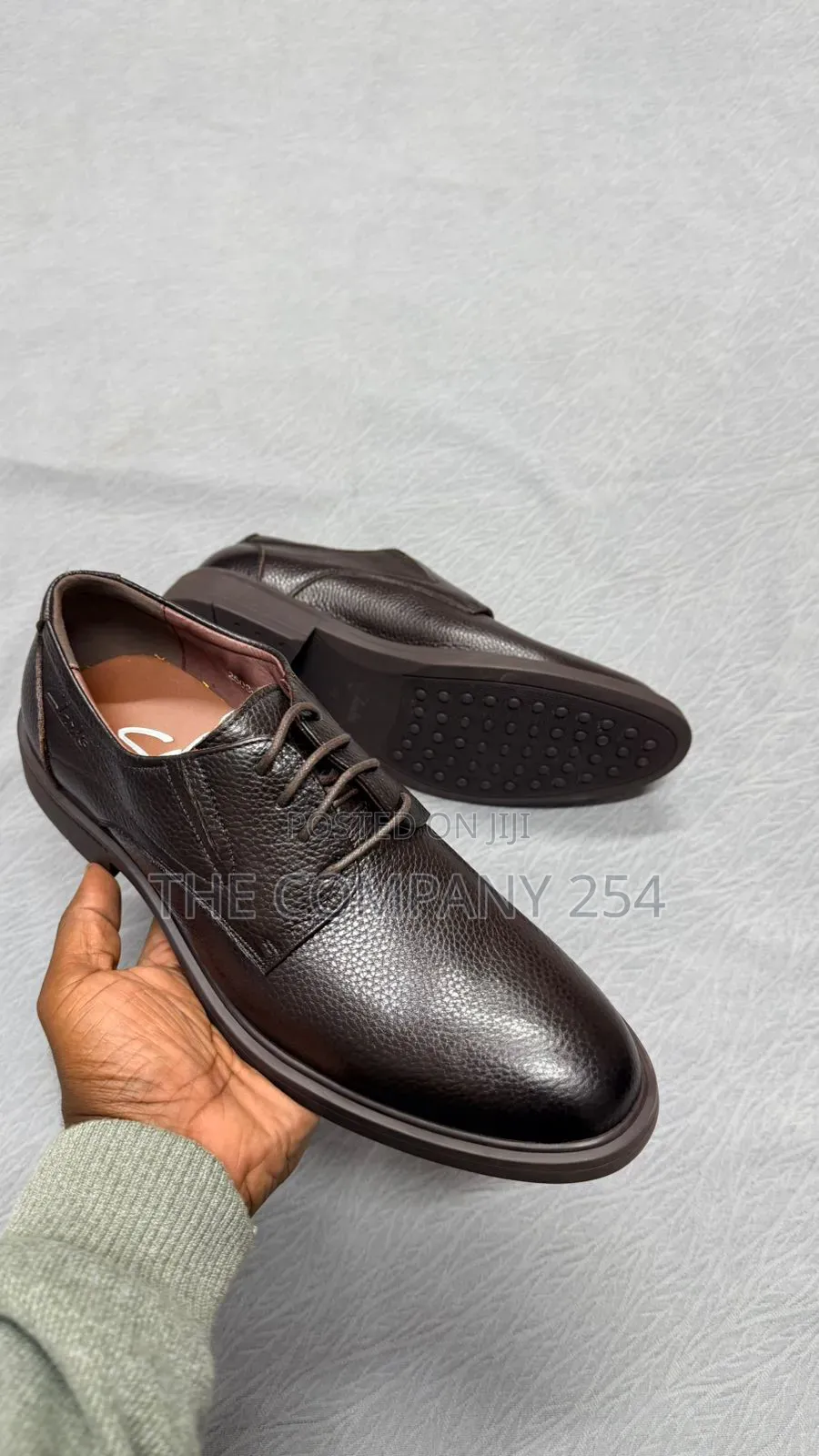 Quality Leather Oxford Designer Slip on Men Official Rubber Sole Shoes