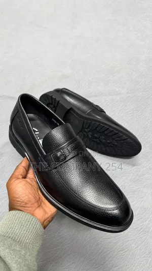 Quality Leather Oxford Designer Slip on Men Official Rubber Sole Shoes