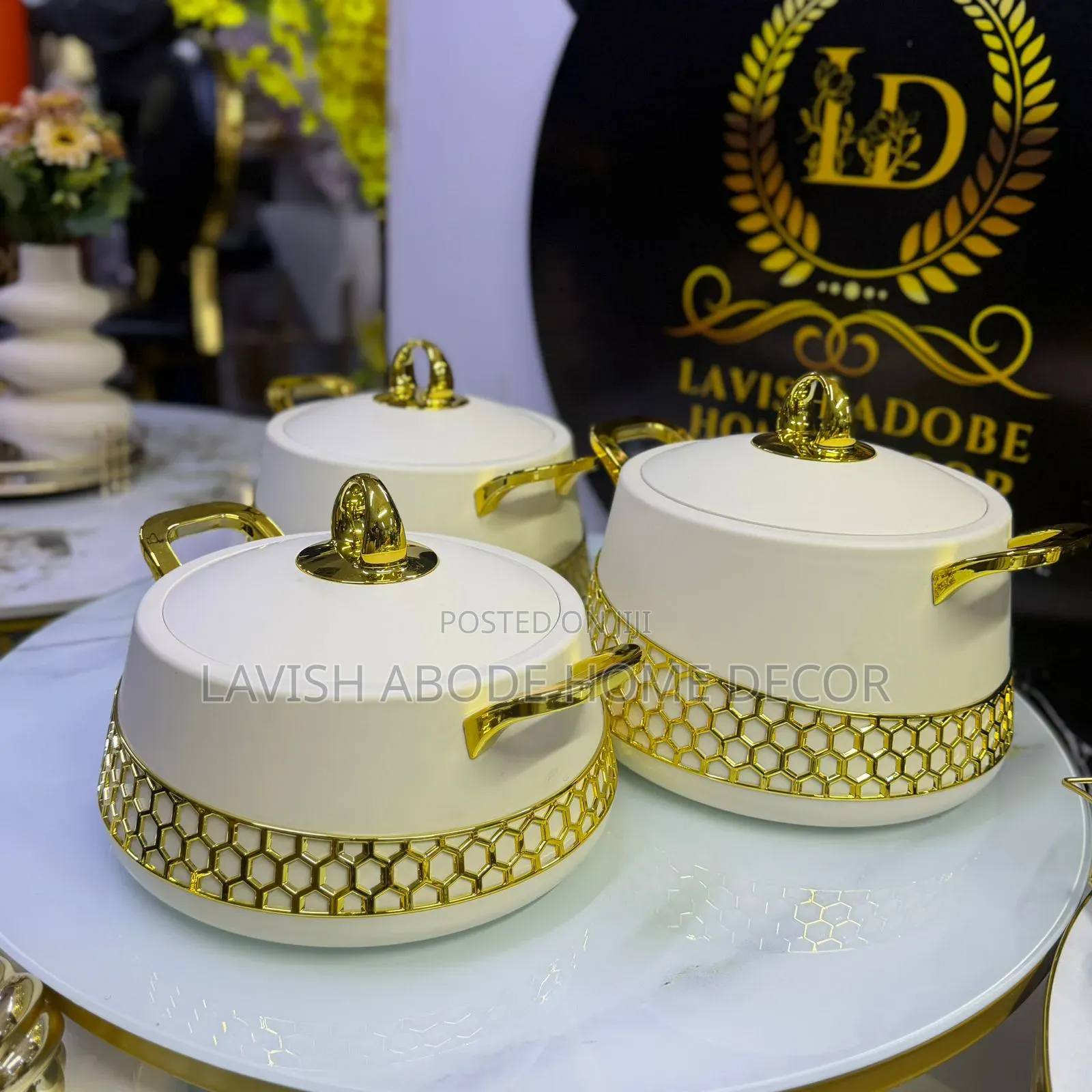 Luxury Insulated Food Hotpots – Dining Food Storage Set