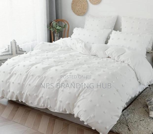 Tufted Dot Design Duvet Cover Set Size:6*6/6*7
Sk