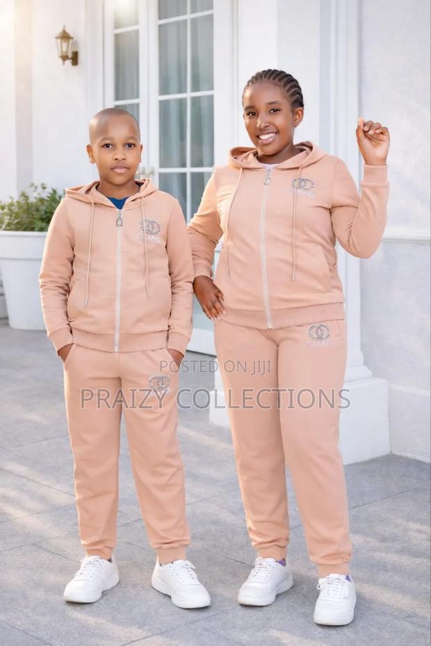Boys and Girls Matching Chanel Tracksuit