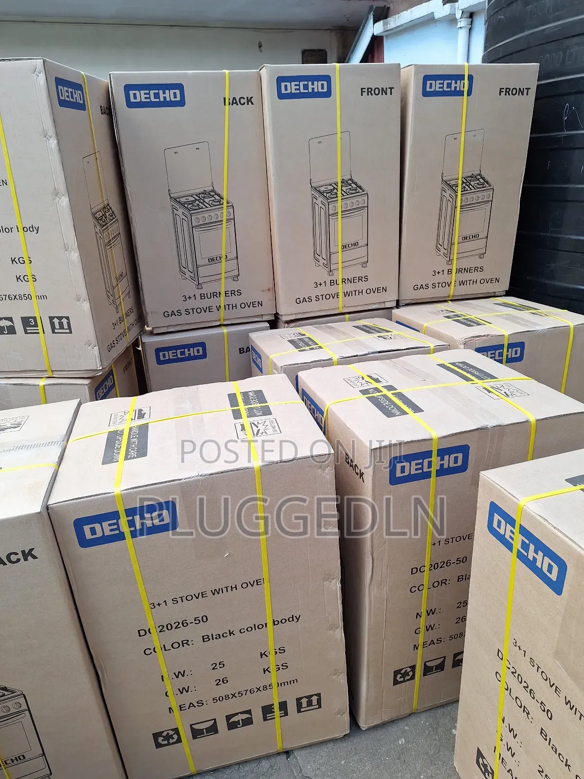 60*60 Decho 3+1 Standing Cooker With Electric Oven