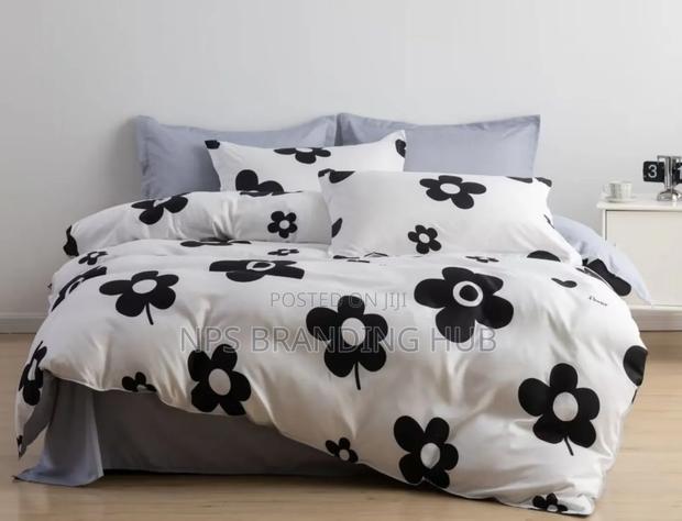 Nordic Style Cotton Microfiber Duvet Cover Set 2sided (6*6/6*7). Sk