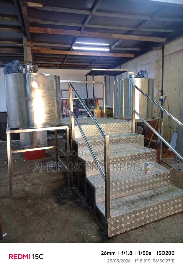 1000 LTRS Liquid Soap Mixing Machines - main view
