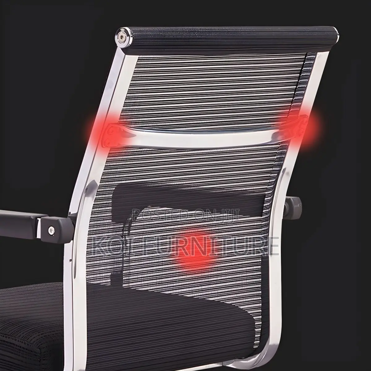 Office Chair : Mesh Cantilever Office Guest Seat