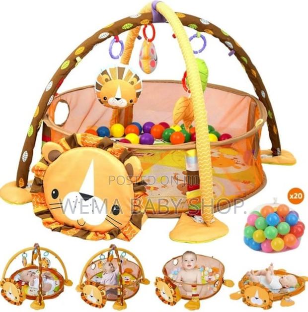 3-in-1 Baby Activity Gym and Ball Pit