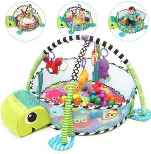 3-in-1 Baby Activity Gym and Ball Pit