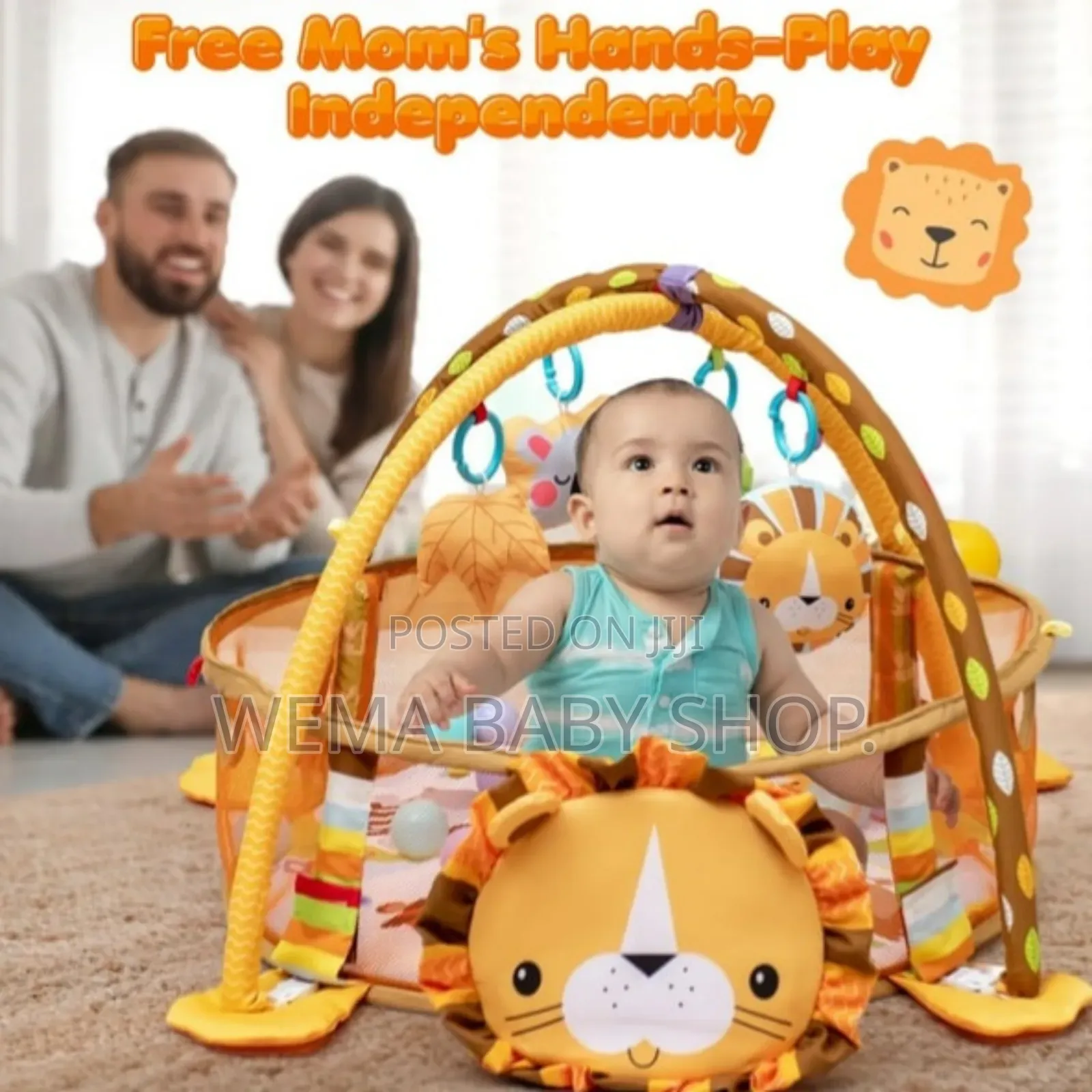 3-in-1 Baby Activity Gym and Ball Pit