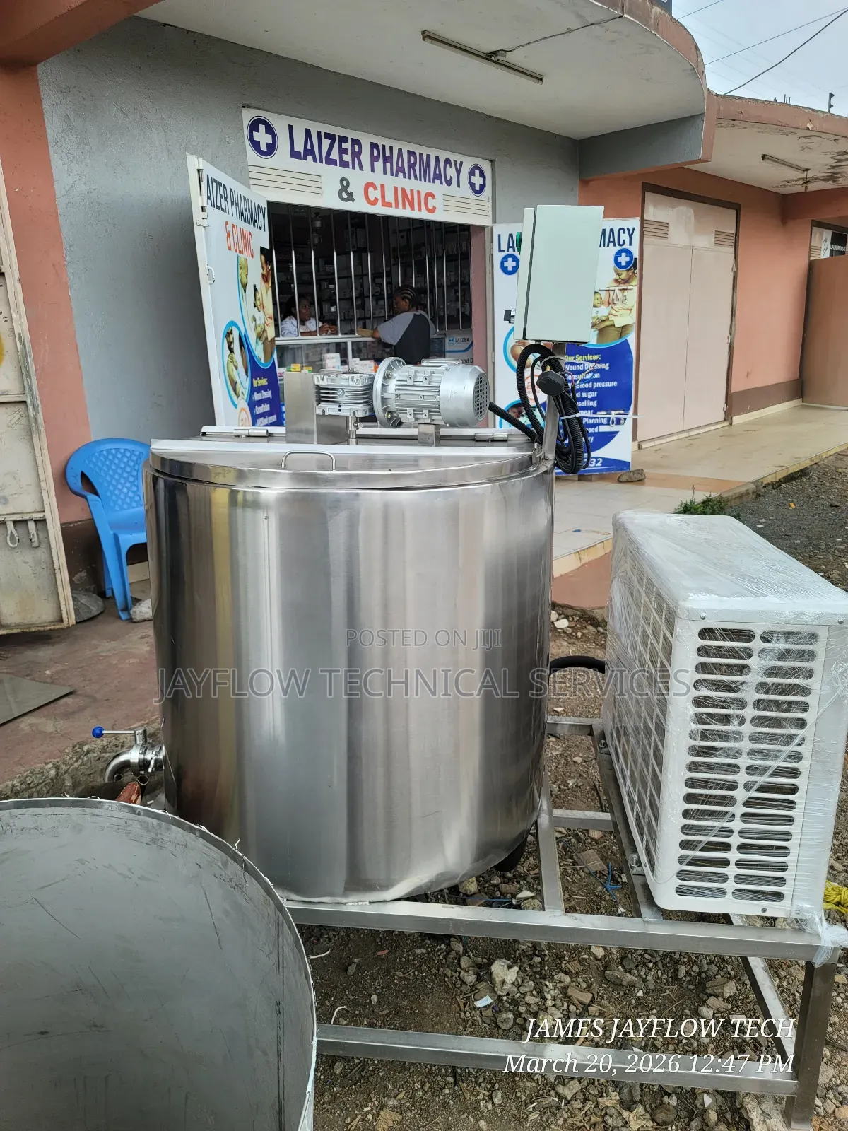 Batch Milk Chiller 500ltrs