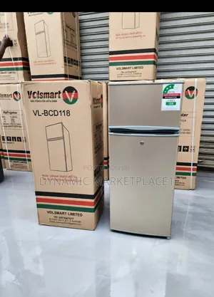 Volsmart 118l Double Door Refrigerator