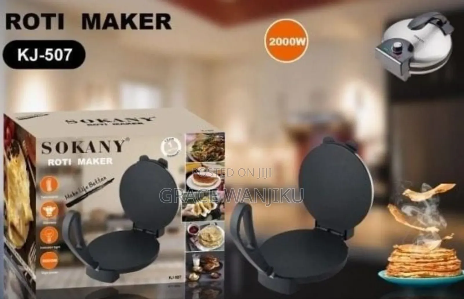 *Sokany Chapati Maker*