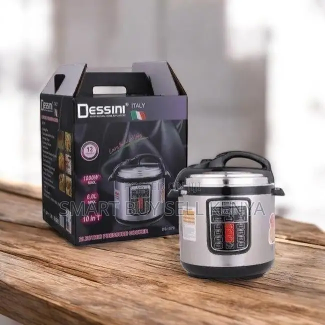 Heavyduty Cooking Pot Dessini 6l Programmable Electric Pressure Cooker