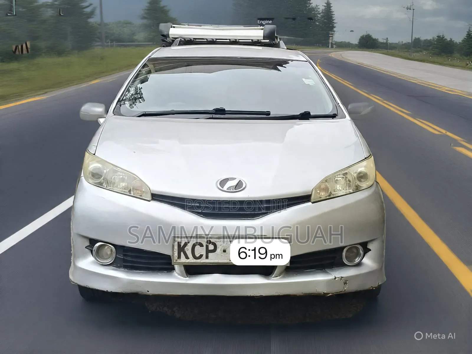 Toyota Wish 2010 Silver