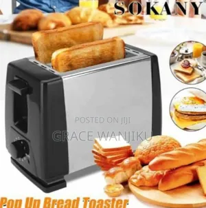 *Pop Up Bread Toaster, 2 Slice*