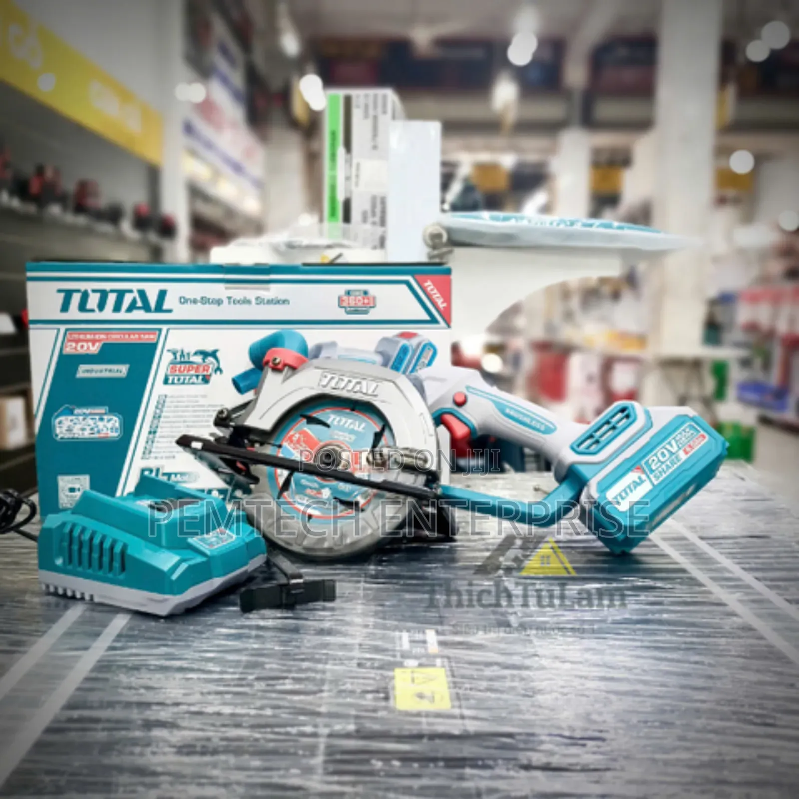 Total Tsli14023 20v Cordless Circular Saw