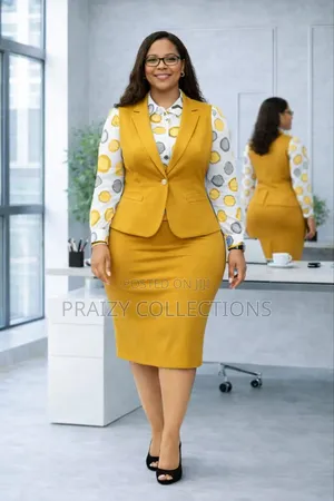 Elegant Office Suit Dress 