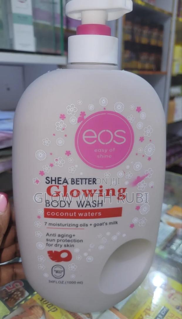 Eos Cashmere Shea Butter Glowing Body Wash Coconut Waters