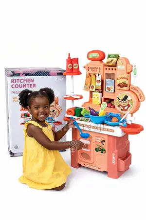 Kitchen Set Toy – Cooking Playset With Pots, Utensils Food Items