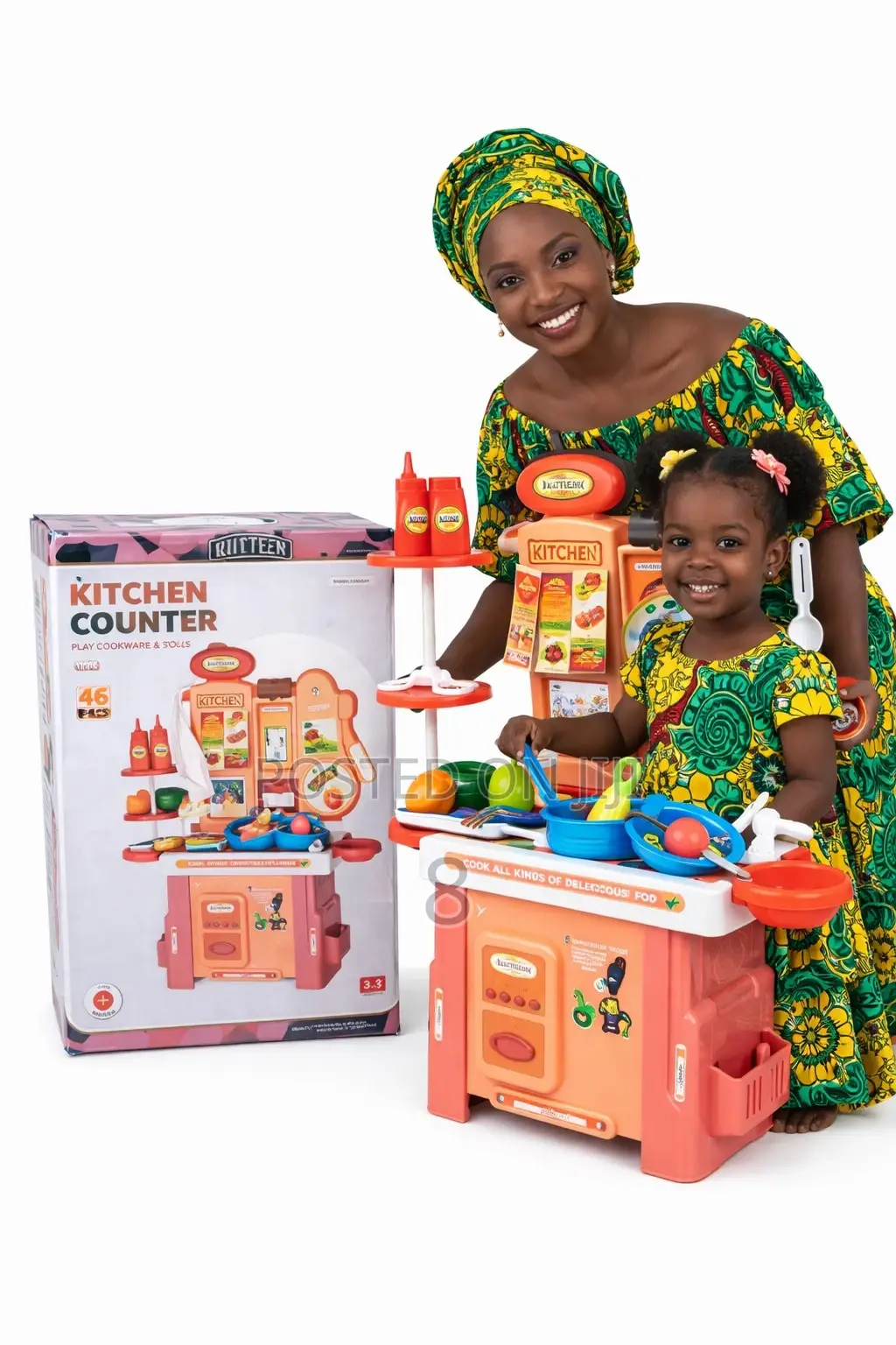 Kids Kitchen Playset – Realistic Toy Cooking Set With Accessories