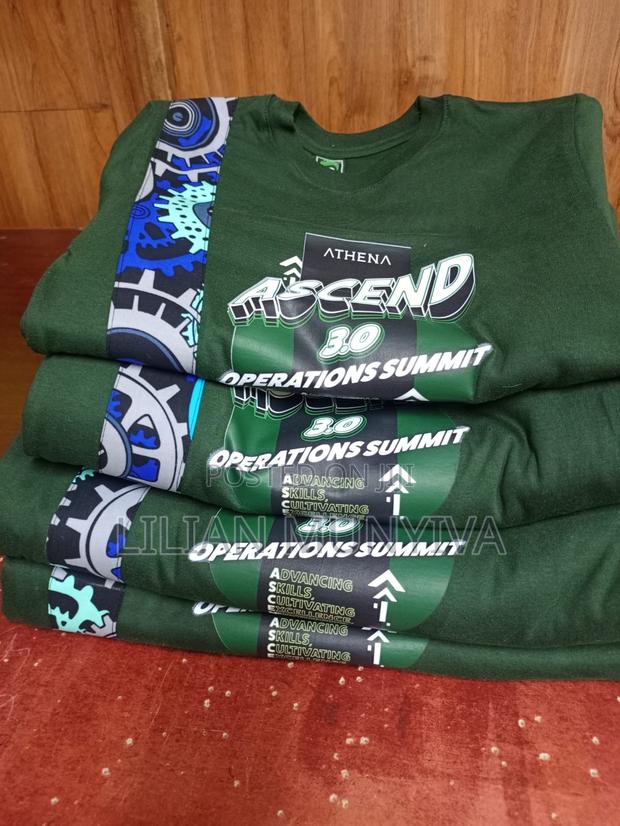 Ankara Customized Tshirts With Branding - main view