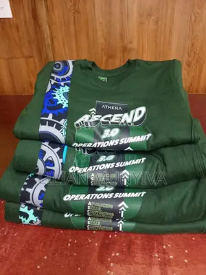 Ankara Customized Tshirts With Branding