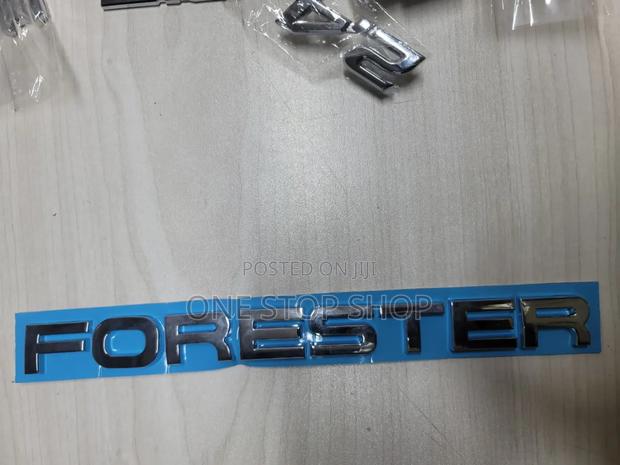 Forester Letter Rear Boot Badge