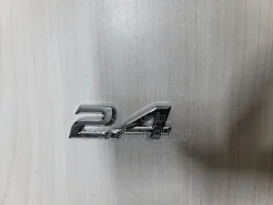 2.4 Chrome Number Badge