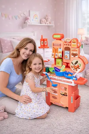 Affordable Kids Kitchen Set – Complete Toy Cooking Playset for Home