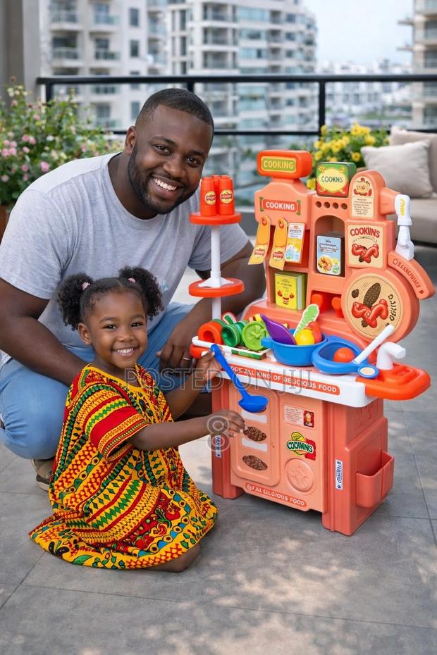 Toy Kitchen Set for Kids – Complete Cooking Playset With Accessories