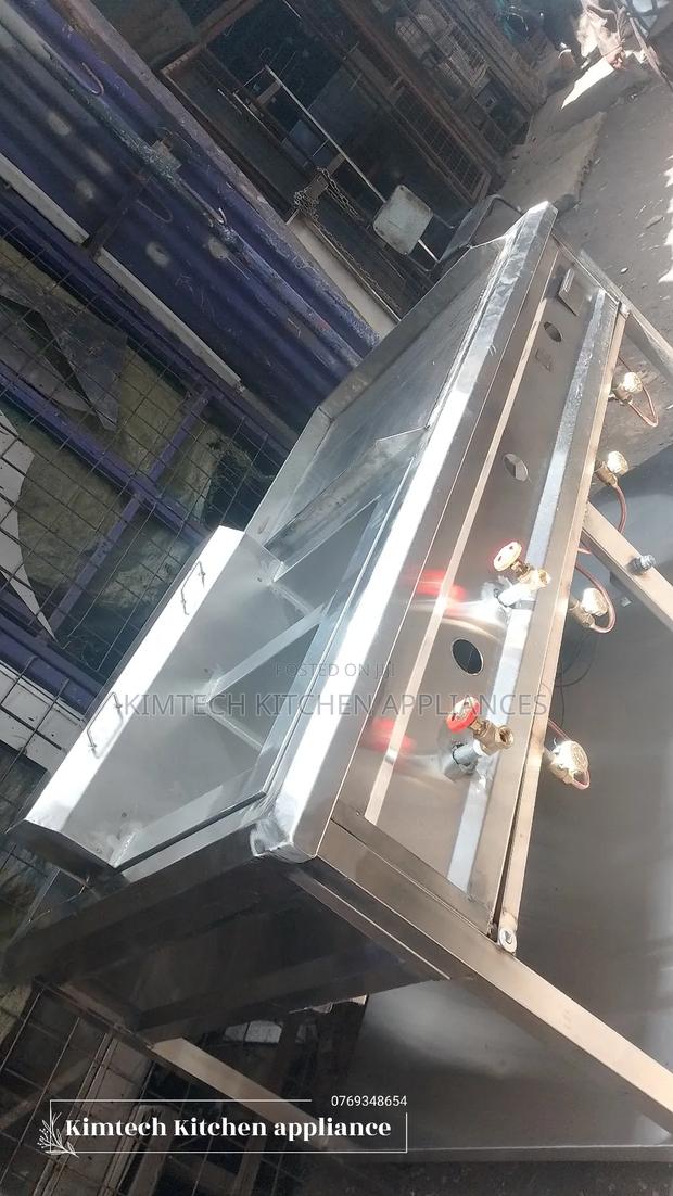 Gas Fryer and Griddle - main view