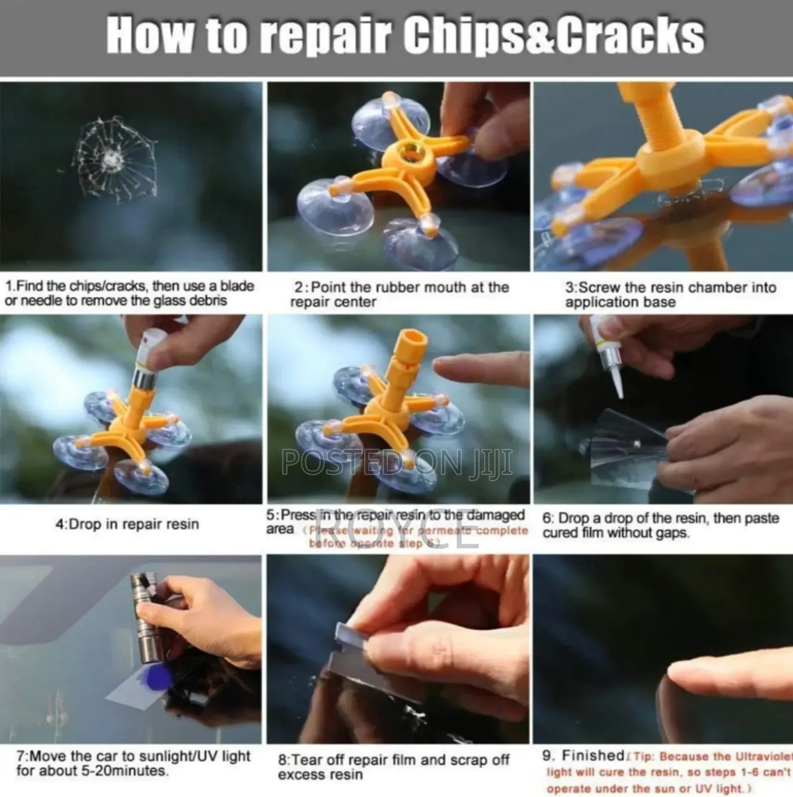 Windshield Repair Kit