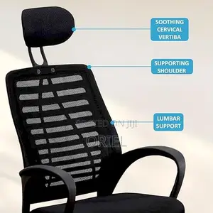 Office Chairs:- High Back Ventilated Mesh Office Chair